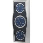 Wall Barometer Indoor Outdoor Thermometer Hanging Home / Office Metal Material for sale