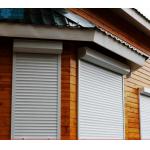 Automatic 1500mm Width 1.0mm Outside Window Shutters