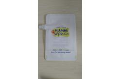 China Customized 5oz BPA Free Stand Up  Baby Food Pouch with k supplier