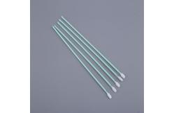 China Polypropylene Handle Polyester Swab , Knitted Fiber Cleaning Swabs Q Tips supplier