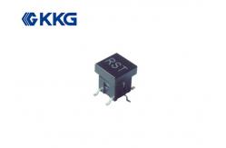 China Self Lock Illuminated Tact Switch 100,000 Cycles DC 5v Led Push Button supplier