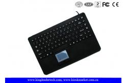 China IP68 Waterproof Silicone Keyboard With Integrated Touchpad In USB Interface supplier