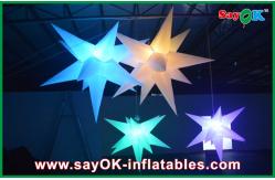China Wedding Hanging Inflatable Lighting Decoration Inflatable Led Star supplier