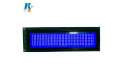 China STN Blue Monochrome 40x4 Character LCD Display Module with LED Backlight supplier
