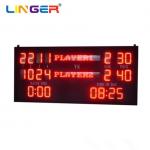 630nm Red Light Emitting Diode Led Tennis Scoreboard With Name Letters for sale