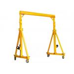 Mobile Adjustable Workshop Portal Gantry Crane 2.6m To 3.8m Lifting Height for sale