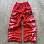 Men'S Sweat Pants Jogger Custom Side Printed Logo Heavyweight Cotton Baggy for sale