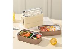 China Insulated Metal Lunchbox With Leak Proof Lid Keeps Hot And Cold Foods Fresh supplier