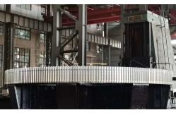 China UNI EN ISO standard 120MT Big Mill Girth Gear For Rotary Kilns supplier