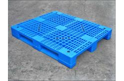 China Virgin HDPE Industrial Heavy Duty Reusable Plastic Pallets For Warehouse Package supplier