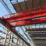 High Strength 3T-800T Steel Double Beam Overhead Crane Machine For Industrial Lifting for sale