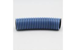 China Conductive PTFE Convoluted Hose High Temperature 260C DN50 I.D 2'' supplier