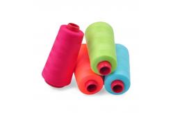 China Dyed Sewing Polyester Thread , Ring Spun Polyester Thread For Sewing Machine supplier