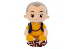 China OEM 30cm 40cm 50cm Meditate A Zen Little Monk Doll Plush Toys supplier