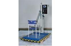 China Automatic Furniture Testing Machines / Office Chair Back Impact Durability Test supplier