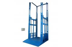 China Blue 3000kgs Warehouse Cargo Elevator 3m-9m Mini Goods Lift supplier