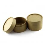 Eco-friendly Round Plain Cardboard Packaging Cans Packaging for Gift Cosmetics and Toys for sale