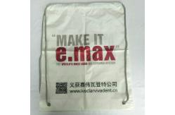 China Rope Shoulder Custom Plastic Drawstring Bags Double Layer Material Synthetic supplier