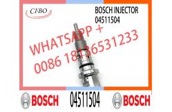 China 04511504 High Quality New Diesel Common Rail Fuel Injector 04511504 supplier