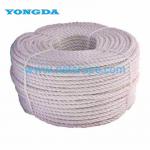 Strong 12mm 16mm 18mm 3 Strand Twisted Long Lasting Nylon Twine Ropes For Trawling/Buoy Connection/Boat Anchoring for sale