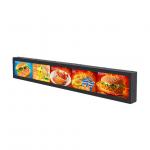 Aluminum Frame 24 Inch Stretched Bar LCD Display With WiFi Monitor Version for sale