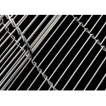 5mm Loop Width Flat Wire Mesh Conveyor Belt For Donuts Production for sale