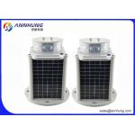 Flashing Medium Intensity Solar Aviation Warning Light with Remote Controller for sale
