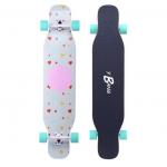 8 Layers Natural Maple Complete Freestyle Longboard Dancing Skateboard High Speed