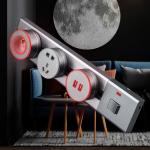 Removable Electric Power Track With/Without Adapters For Multi Electrical Sockets For home or commercial for sale