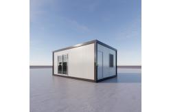 China Soundproof Prefabricated Container Homes With Rock Wool Sandwich Panel supplier