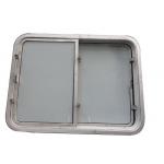 Steel Rectangular Sliding Marine Windows Fixed Welded Type for sale