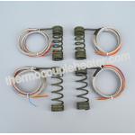 Hot Runner Electric Heating Element Coiled Heaters With Thermocouple J, K for sale