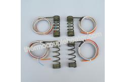 China Hot Runner Electric Heating Element Coiled Heaters With Thermocouple J, K supplier