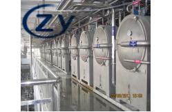 China Sago Tapioca Starch Machine / Automatic Cassava Starch Processing Equipment supplier