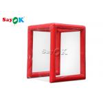 Fire Proof Outdoor Red Inflatable Medical Tent 2x2x2.5mH Or Customized for sale