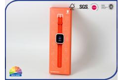 China Electrical Watch UV Coating Thin Folding Carton Box With EVA Form supplier