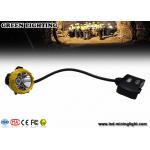 15000lux High Brightness LED Mining Light IP68 Waterproof Miners Cap Lamp for sale