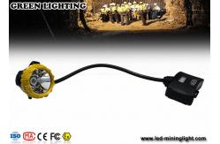 China 15000lux High Brightness LED Mining Light IP68 Waterproof Miners Cap Lamp supplier