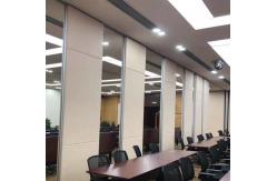 China Customized Melamine Multi - Coulor Office Folding Partition Walls Room Dividers supplier