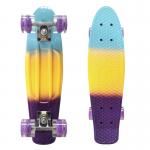 22inch Cute Penny Skateboards 3 Colors Rainbow Deck For Girls Beginners for sale