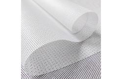 China 0.45mm Flame Retardant PVC Coated Mesh Fabric For Windows supplier