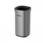 Rectangle Structure Open Top Trash Bin Garbage Can Household Stainless Steel for sale