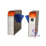 Electronic Acrylic Flap Barrier Gate 2 Ways Lanes Bidirectional Rfid Barrier On Indoor Events for sale
