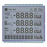 Electric Energy Meter LCD, Segment LCD Screen For 86 Multi-Function Three-Phase Electric Energy Meter for sale