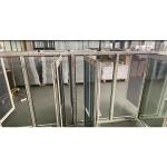 PVC Triple Glazed French Casement Window Door Vinyl With Security Net for sale
