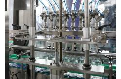 China PLC Programmable Linear 3 In 1 Water Filling Machines supplier
