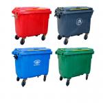 770 Litre Wheelie Bin Trash Wheelie Dust Recycling Bins Outdoor for sale
