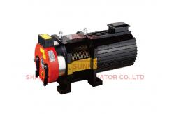 China 380V IP41 Lift Parts Gearless Traction Machine Motor With Sheave Ø240mm supplier