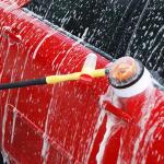 Rotating Car Wash Brush High Pressure With Cleaner Cup