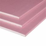 Non Perforated Fire Retardant Gypsum Board 12mm 1200x3000mm Square Edge for sale